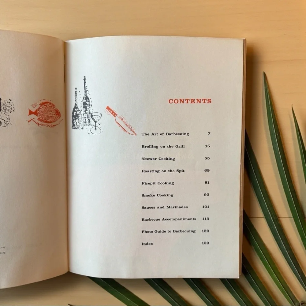 Vintage 1964 Sunset Barbecue Cook Book – Lane Book Company